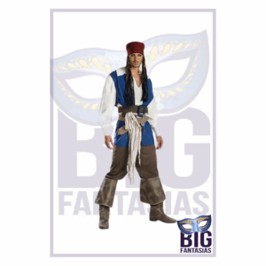 Pirata  colete azul ( 03 )