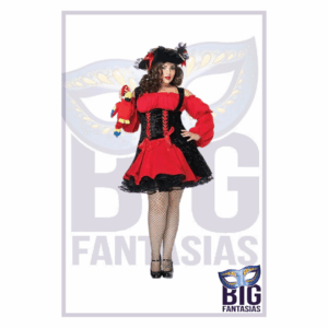 Pirata  Plus ( vermelha com preto )